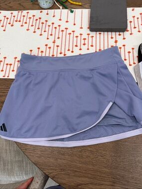 adidas Lavender Performance Tennis Skort